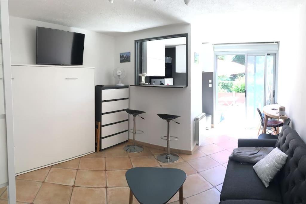 Cap Agde Studio-Cabine Jardin Clos, Port Et Plage Buitenkant foto